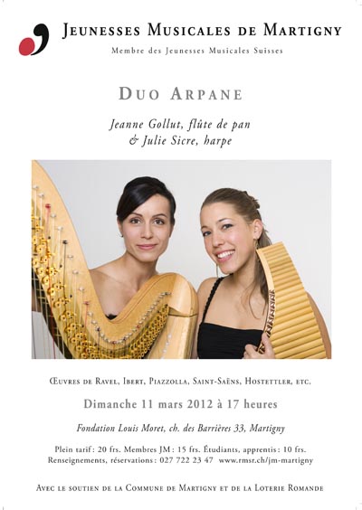 Duo Arpane 11 mars 2012