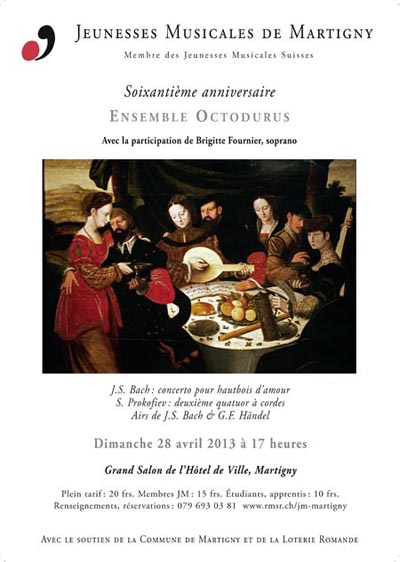 Ensemble Octodurus 28 avril 2013