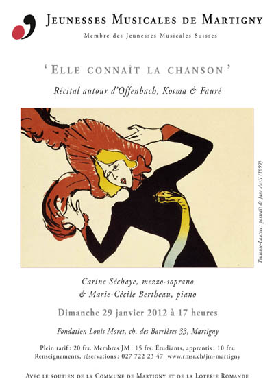 Elle connaît la chanson, Carine Séchaye