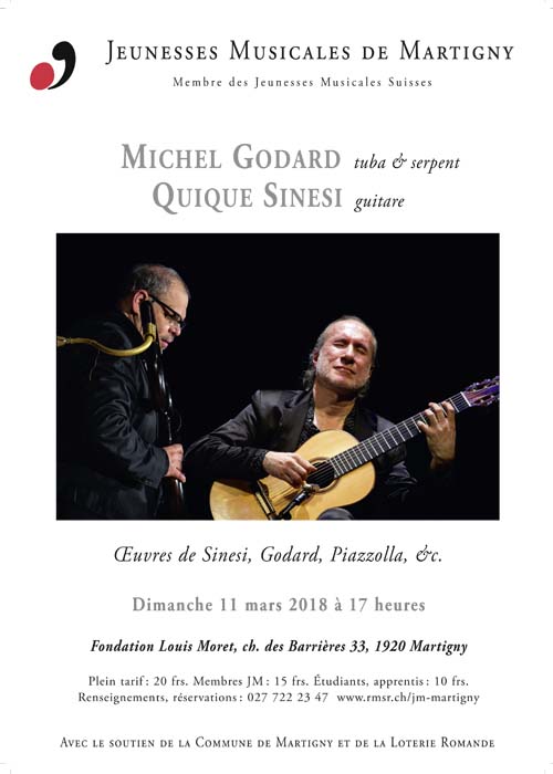 Quique Sinesi et MIchel Godard